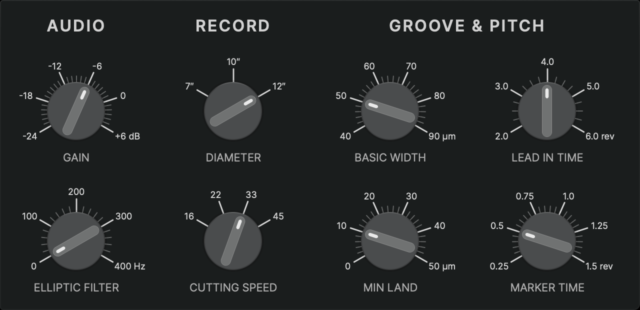 Layout Parameters Section