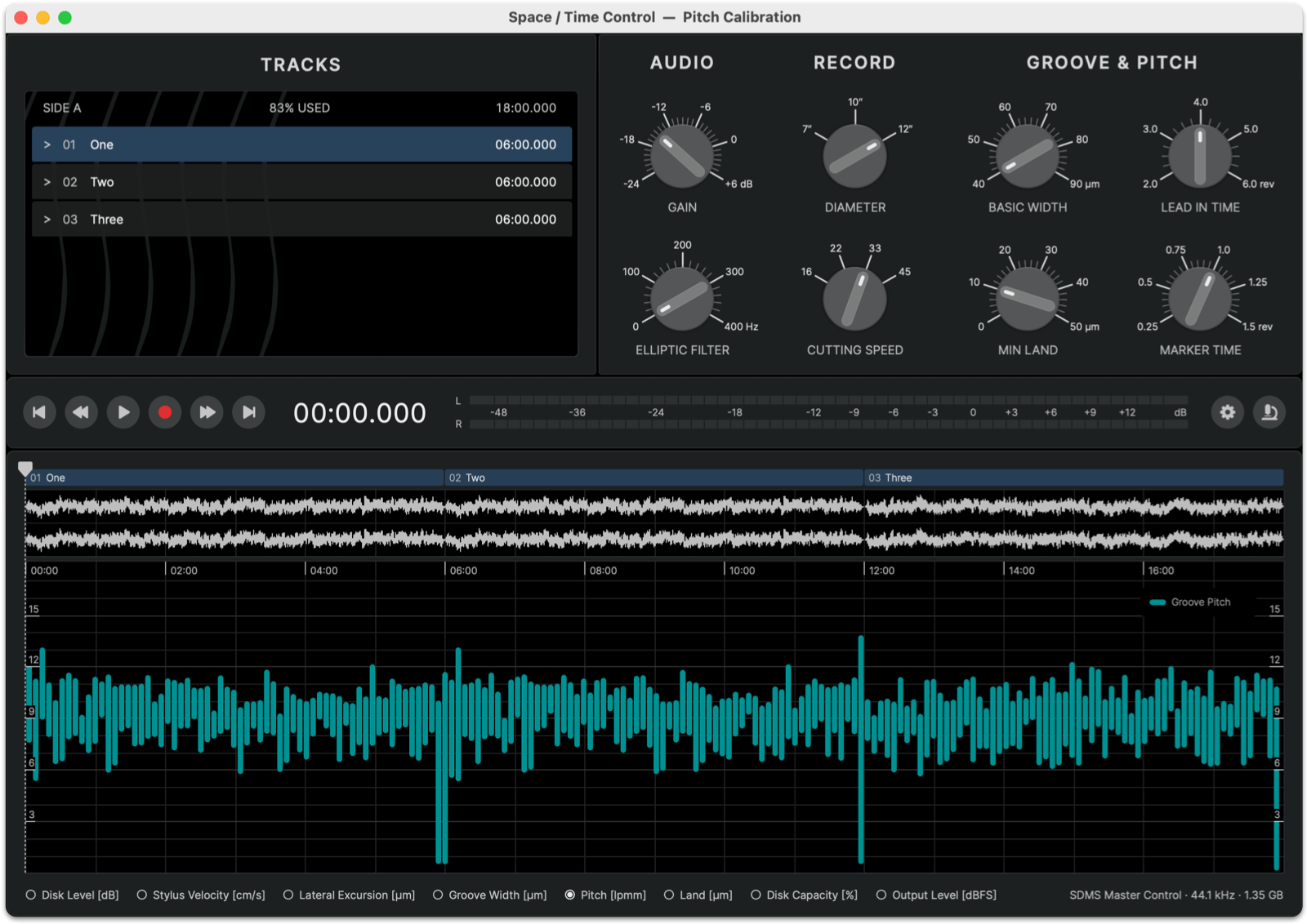 Pitch Calibration Project