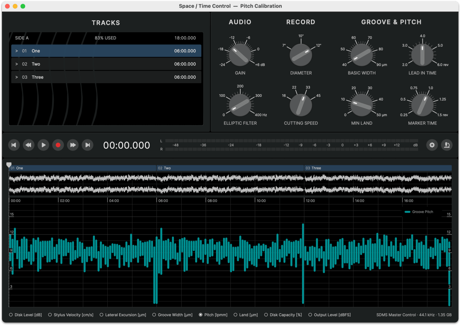 Pitch Calibration Project